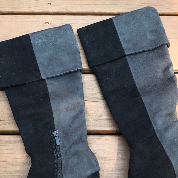 Black/Gray Boots - Picture 4 of 10